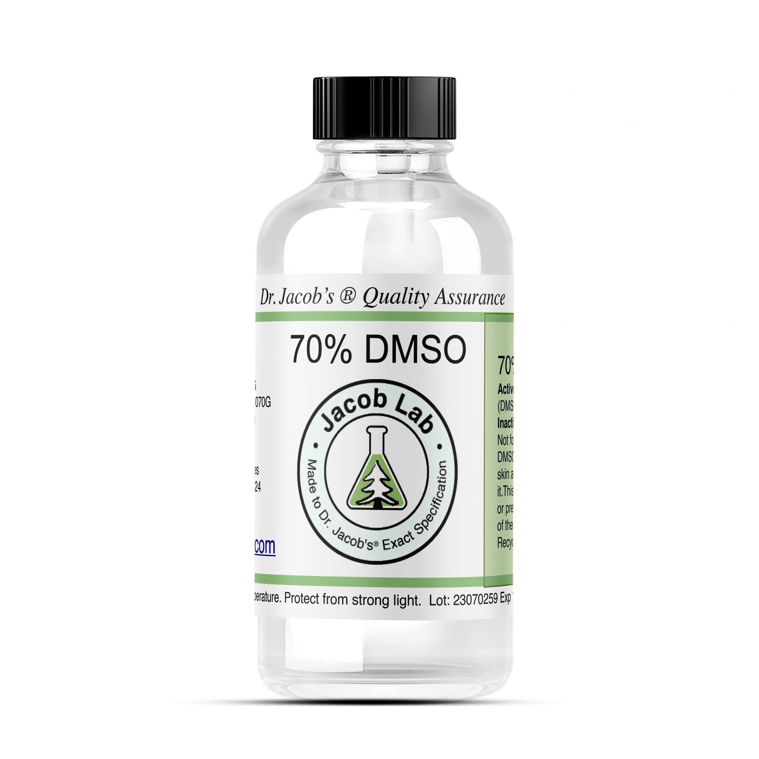 DMSO 70% Solution — 4 oz. (Glass)